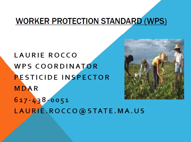 Worker Protection Standards (WPS)